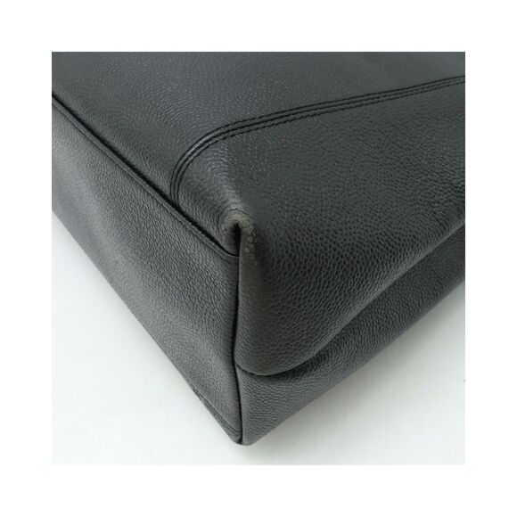 Pre Loved Chanel Caviar Leather Logo Tote Bag - Picture 3 of 7